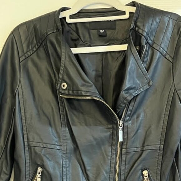 Bernardo Vegan Leather Moto Jacket - Picture 2 of 6